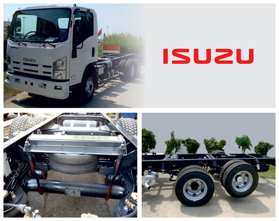 Isuzu truck axle repair