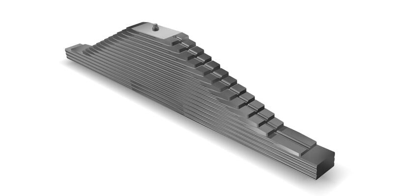 Conventional leaf spring