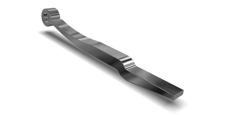 Z-type spring hanger